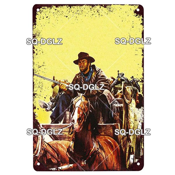 Movie Poster Metal Sign Metal Poster Tin Sign Plaque Metal Vintage Wall Decor for Bar Pub Club Man Cave Metal Signs(20x30cm)