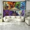 Brave Frontier Wall Tapestry Aesthetic Wall Hanging Printed Fabric Blanket Decorative Tapestries for Bedroom Living Room Home Decor