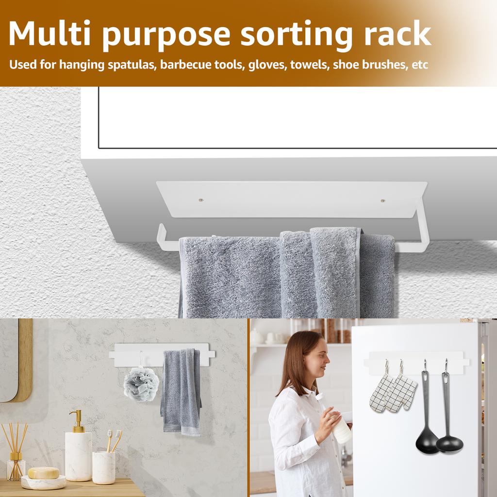 Hanger Organizer Stacker Metal Clothes Hanger Stand Household Closet Laundry Room Holds Storage Rack