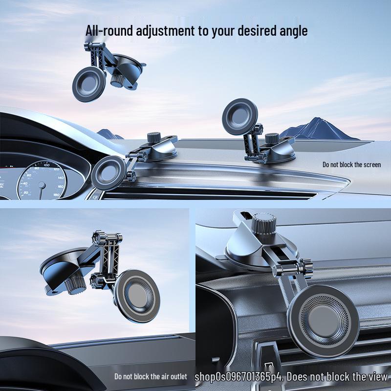 Magnetische Handyhalterung für Auto: Armaturenbrett- und Windschutzscheibenhalterung für Navigation