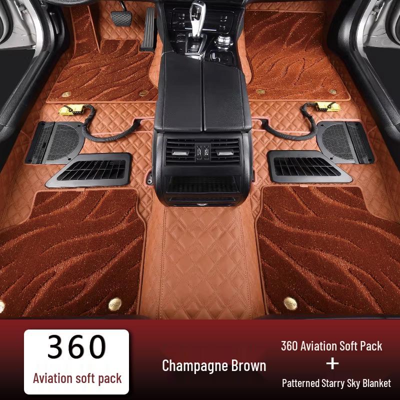 Compatible Floor Mats for Leapmotor C11 (2021-2026) & C10 Models, Fully Enclosed Design