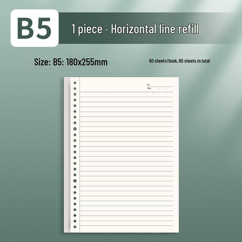 Morandi Color-Blocked B5 Notebook: Vibrant Design, Thick Pages, Versatile for Students