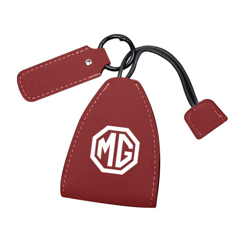 

Suede Key Bag Car Remote Control Keycase For Morris Garages MG Cyberster MG3 MG5 MG7 MG6 ZS ES5 ONE HS MG4 EV Cyber X MARVEL R
