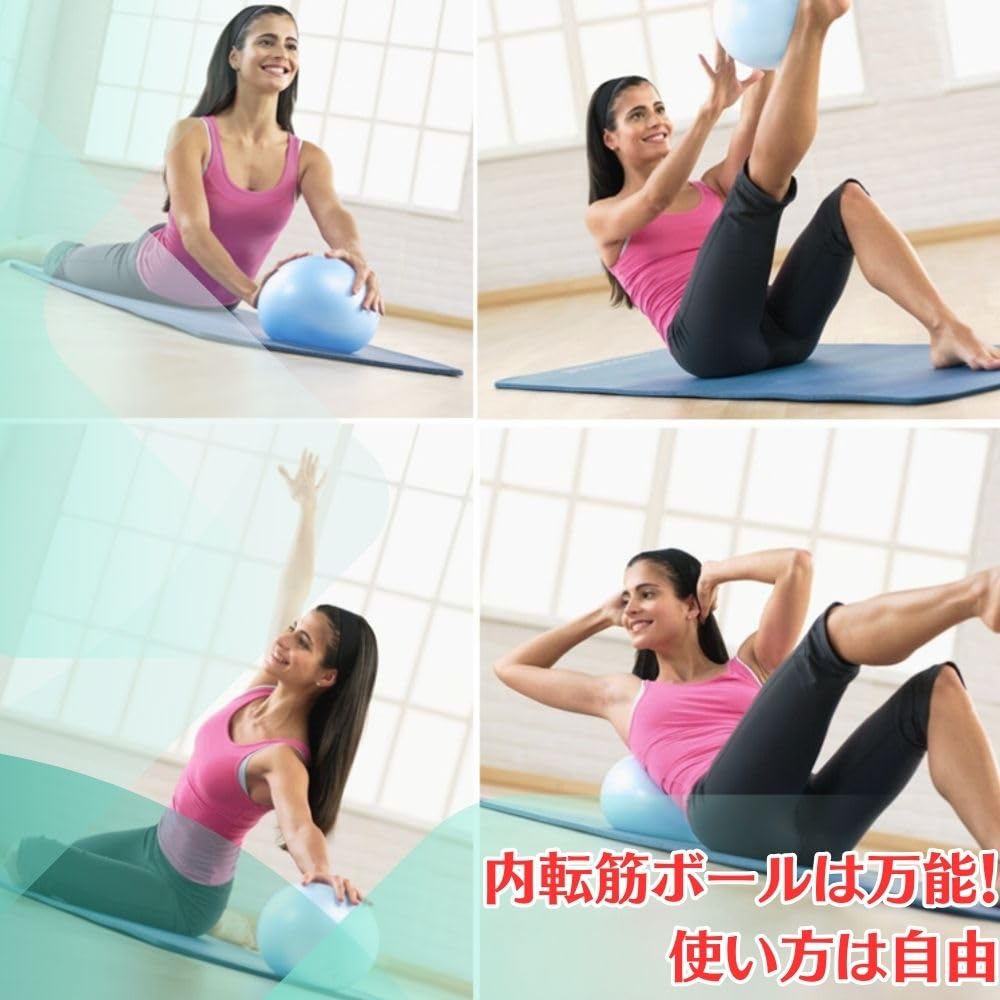 Tilapis Ball Activity Ball Gray 20cm Exercise Ball Yoga Ball