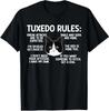 Men's and Women's T-shirts NEW Tuxedo Cat Rules Tuxedo Cat Lover Tuxedo Cat Owner Tee T-Shirt S-3XL