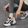 Women’s Platform Sneakers Casual Black White Height Increase Girls Sneakers Plus Size Women’s Elevator Sport Shoes