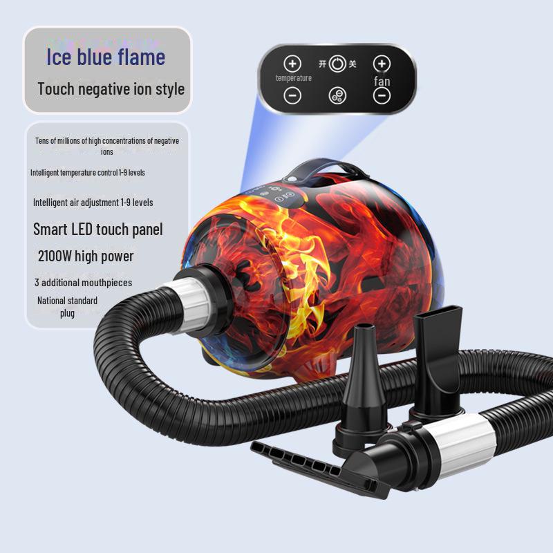 "High-Power Quick-Drying Pet Hair Dryer for Large Dogs"