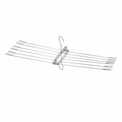 

Foldable 12-Piece Towel Hanger, Stainless Steel, Towel Rack, Clothes Dryer, Laundry Dryer with U-Hooks, Laundry Supplies