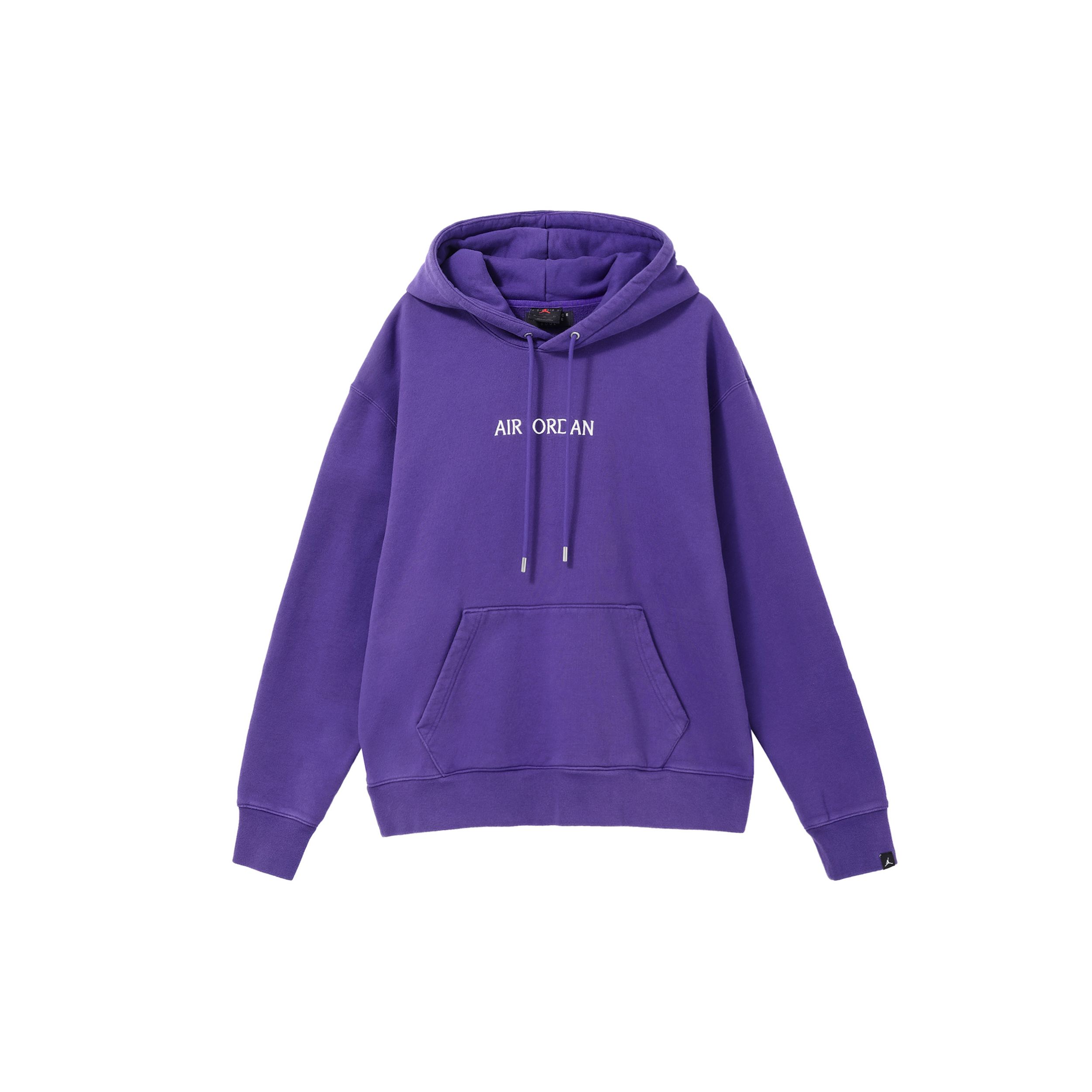 Jordan Men s Wordmark Fleece Pullover Hoodie Dark Concord DV6464-514 L