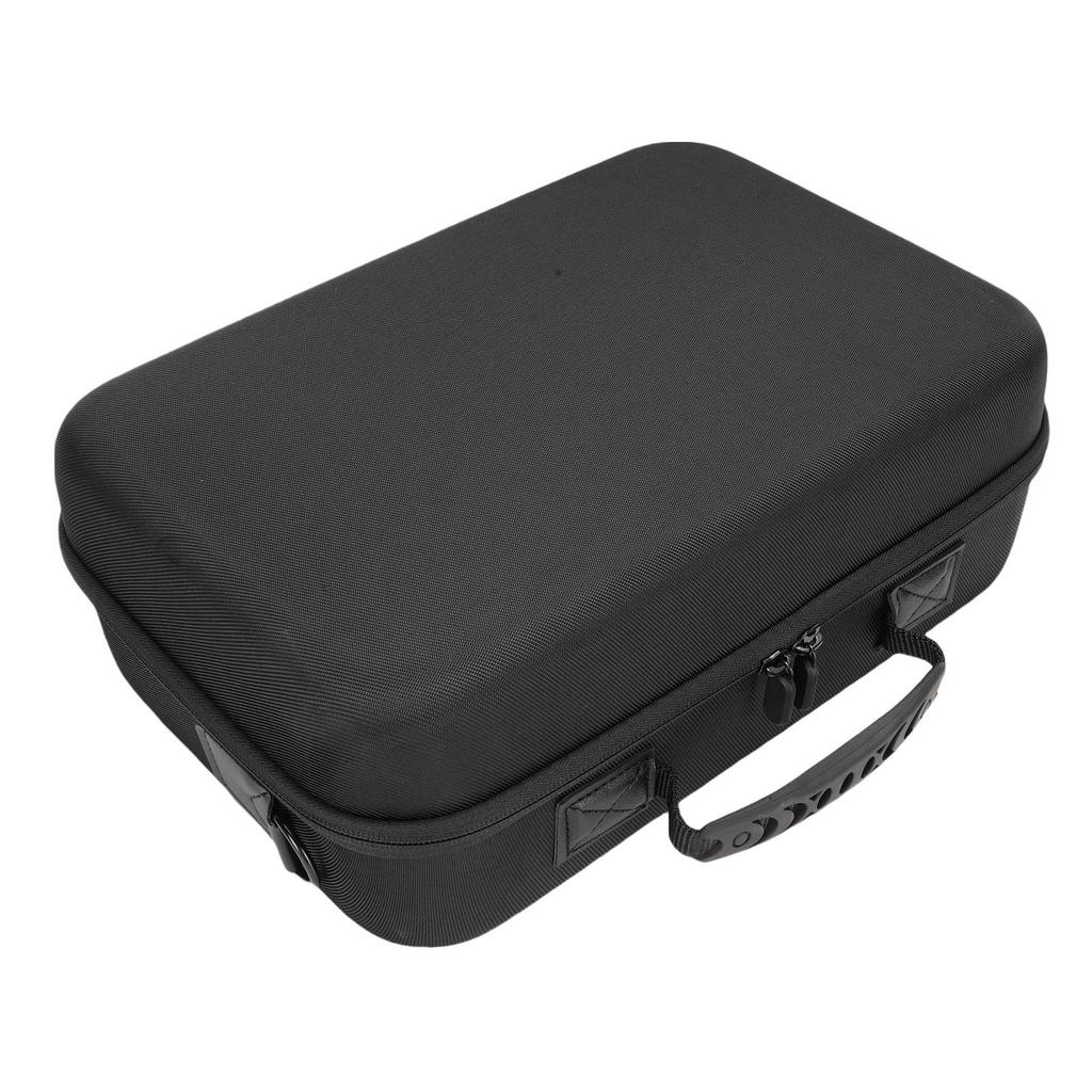 Game Console Carrying Case Fit for Switch 2 2025 Protective Hard Shell Portable Travel Bag with 2 Pockets Black