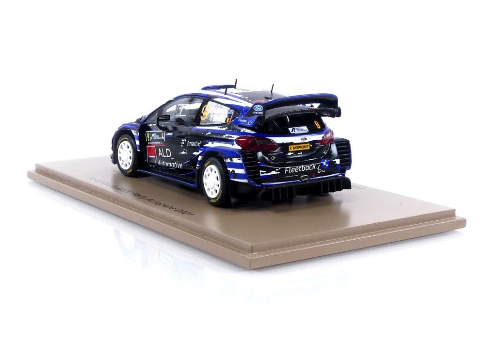 Spark Ford Fiesta WRC 2021 Acropolis Rally 1/43 #9 J.Serderidis/F.Miclotte