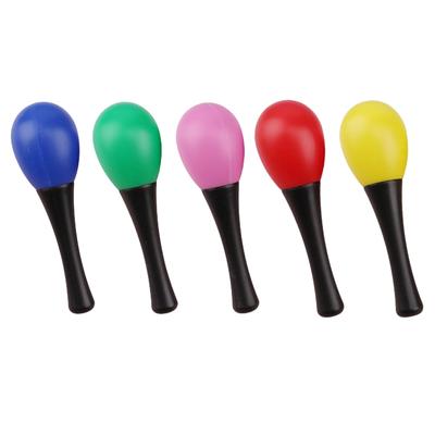 Baby Musical Instrument Hand Shaking Bell with Easy Grab Handle Educational Rattle Bell Toy for Preschool Toddler 1/2/3
