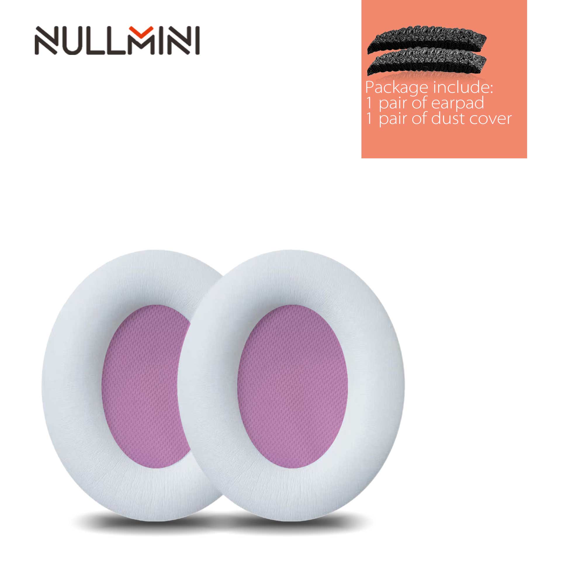 

Nullmini Cooling Gel Earpads for HyperX Cloud 3/III Headphones Replacement Earmuffs Headband
