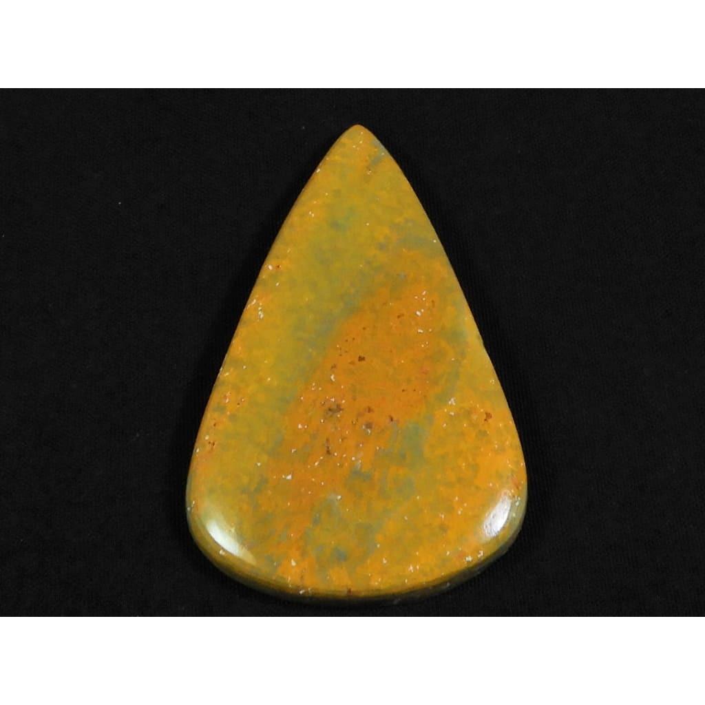 

28X44X04MM Natural Bumble Bee Jasper Pear Cabochon Loose Gemstone 49Cts. D-107