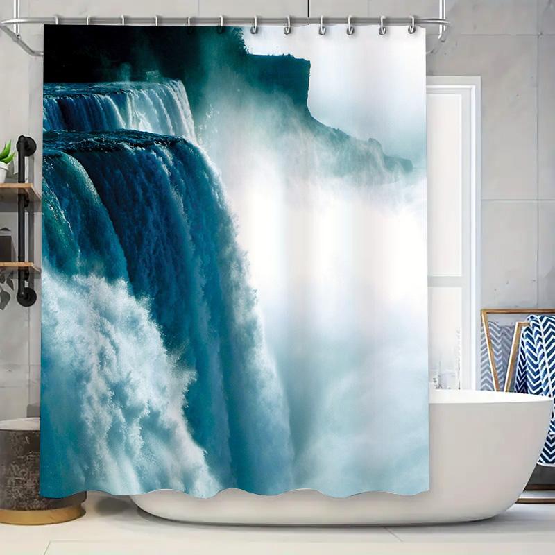 

Space Explorer Astronaut Shower Curtain Decor Collection For Bathroom Modern Space-Themed Bath Curtains With A Galaxy Print W60H190(CM)-1 Pcs