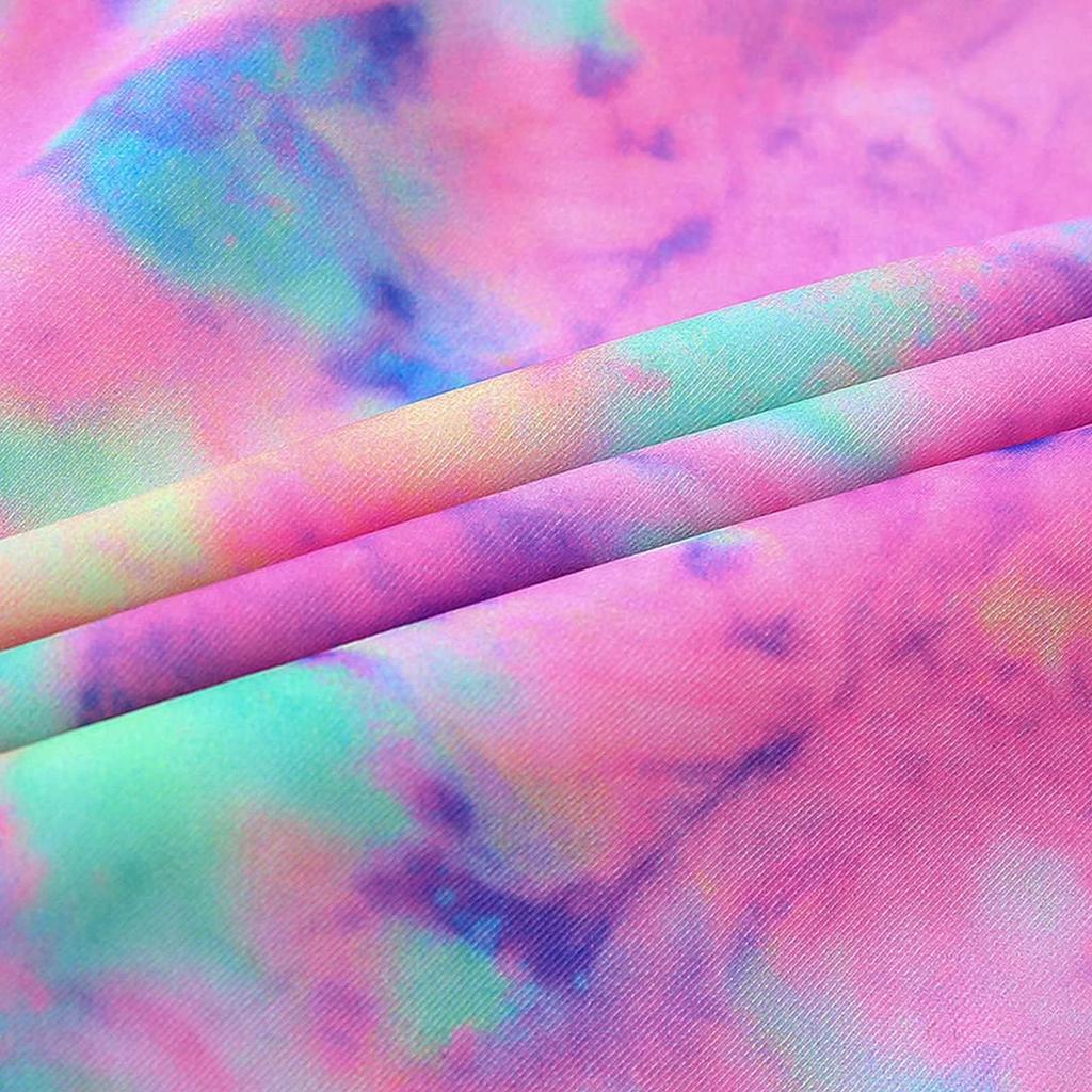 Fato de Banho de Peça Única Estampado para Meninas Moda Casual Para Crianças