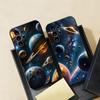 Space Planet Phone Case For Samsung S26 S25 S24 FE S23 S22 S21 Plus S20 Ultra Note20Ultra Black Soft Shell