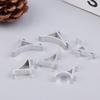6Pcs Metal K Type Freezer Shelf Clips Refrigerator Support Hooks Cooler Shelf Brace Refrigerator Beverage Cabinet Shelf Buckles