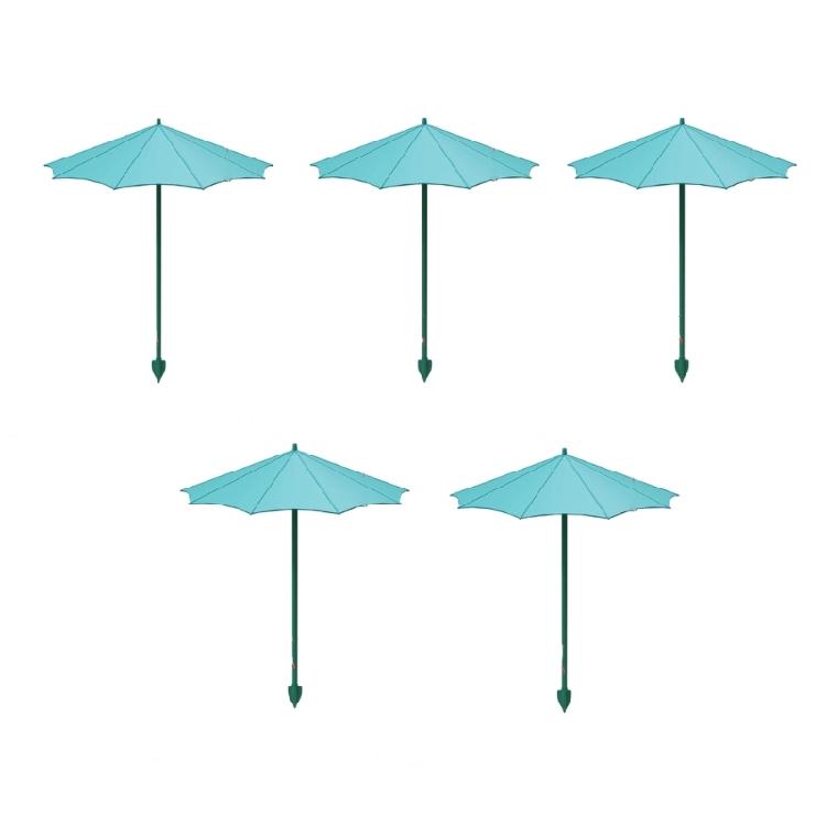 Outdoor Plant Umbrella Flower Side Multifunctional Garden Umbrella Shade for Potted Plant Outdoor Planter Pot Garden