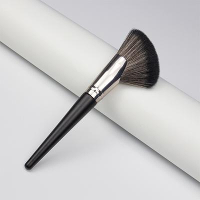 Face Contour Makeup Brushes Fan-Shaped Professional Powder Blush Highlighter Bronzer V Face Silhouette Cosmetic Brush Tool