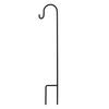 Multi-Purpose Outdoor Iron Hook for Hanging Flower Baskets and Garden Decor