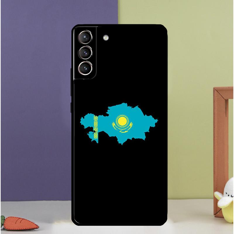 Kazakhstan Flag Case For Samsung Galaxy S20 FE S21 FE S22 Ultra Note 20 S8 S9 S10 Note 10 Plus Back Cover