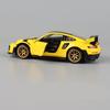 1/32 Porsche 911 GT2 RS Alloy Sports Car Model Diecasts Metal Racing Car Model Simulation Sound Light Collection Kids Toys Gifts