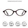 2396 Nerd TR90 Oval Tortoiseshell Women's Eyeglasses with Prescription & Anti-Blue Light Lenses