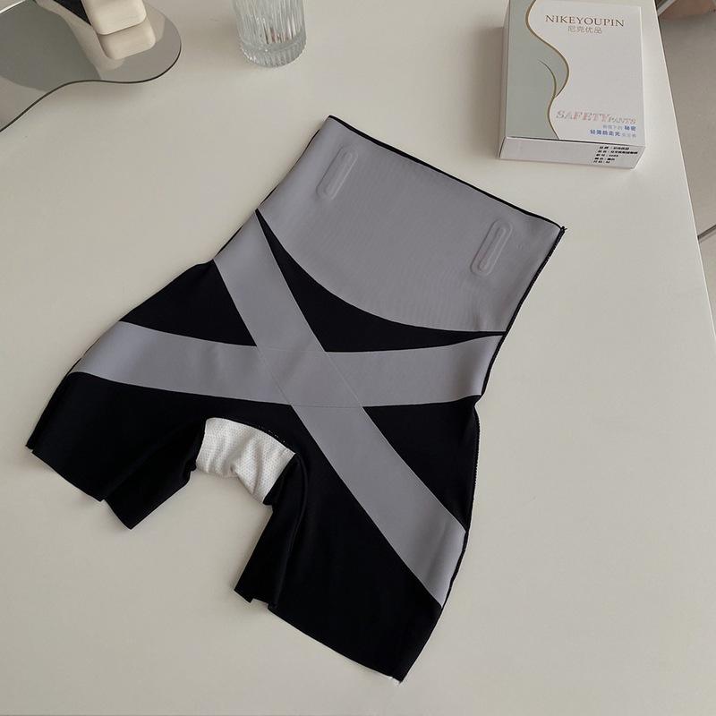 

1 шт. Корректирующее белье для ягодиц, трусики для живота, бесшовные шорты, утягивающее женское спортивное нижнее белье, корректирующее белье для похудения, защитные брюки Xl 67-75kg