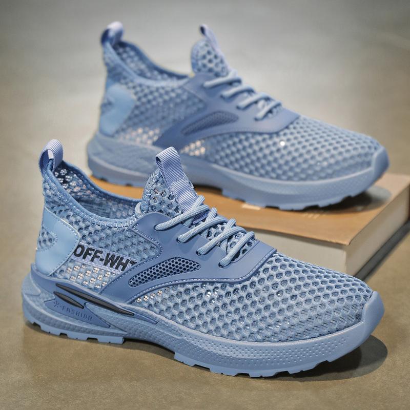 

Летняя мужская обувь новая дышащая сетчатая обувь мужская трендовая универсальная кокосовая обувь спортивная повседневная папа модная обувь 39