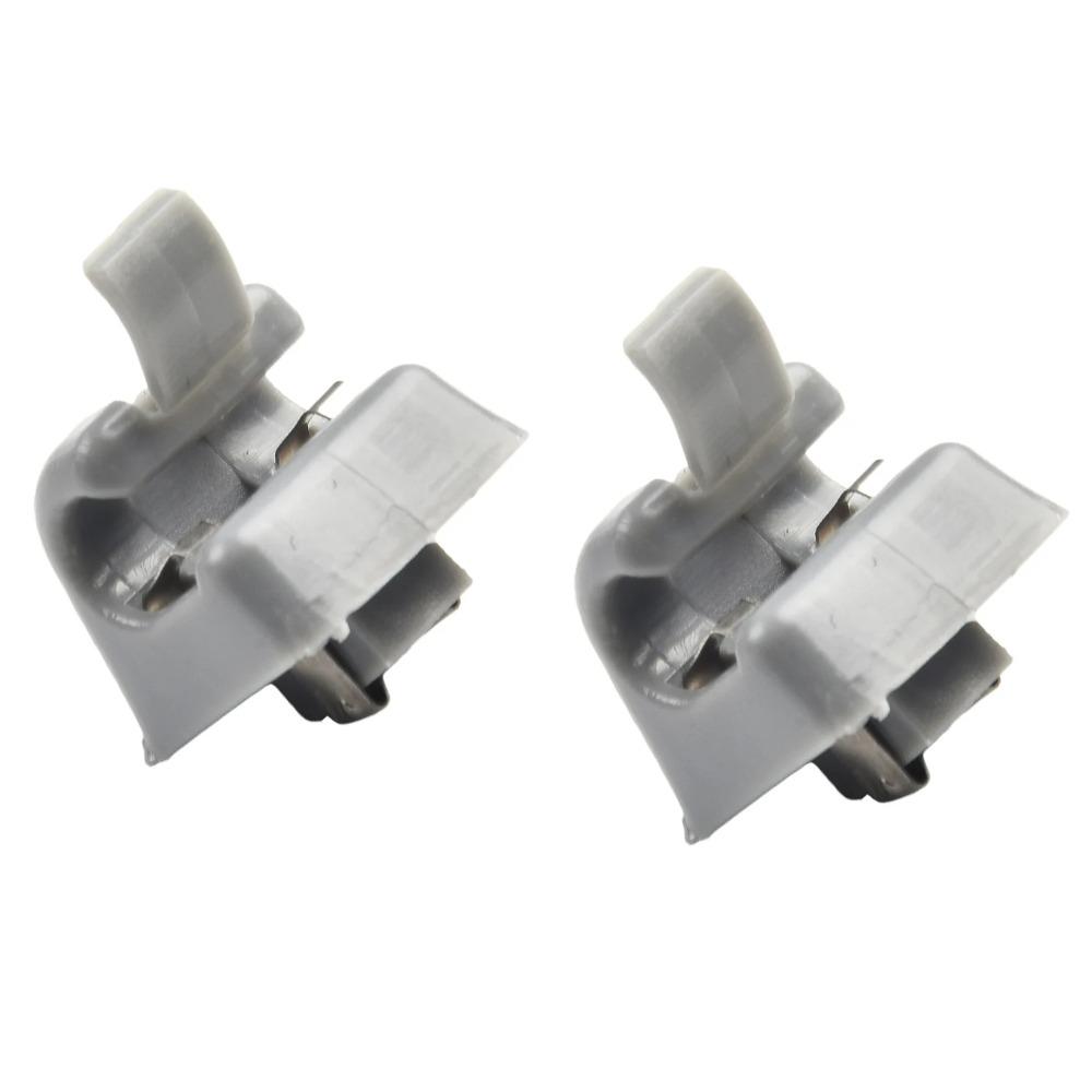 2 Stück Sonnenblenden-Clip-Halter Sonnenblenden-Halterungsklammern für Mercedes W201 W123 W124 W126 W140 W201 Autozubehör
