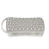 2 In 1 Silicone Shower Brush Scrubber Soft Scalp Massager Shampoo Brush Double-Sided Body Brush Foam Skin Clean Tool