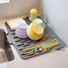 Silicone Drain Mat: Non-Slip Bowl & Dish Drying Pad