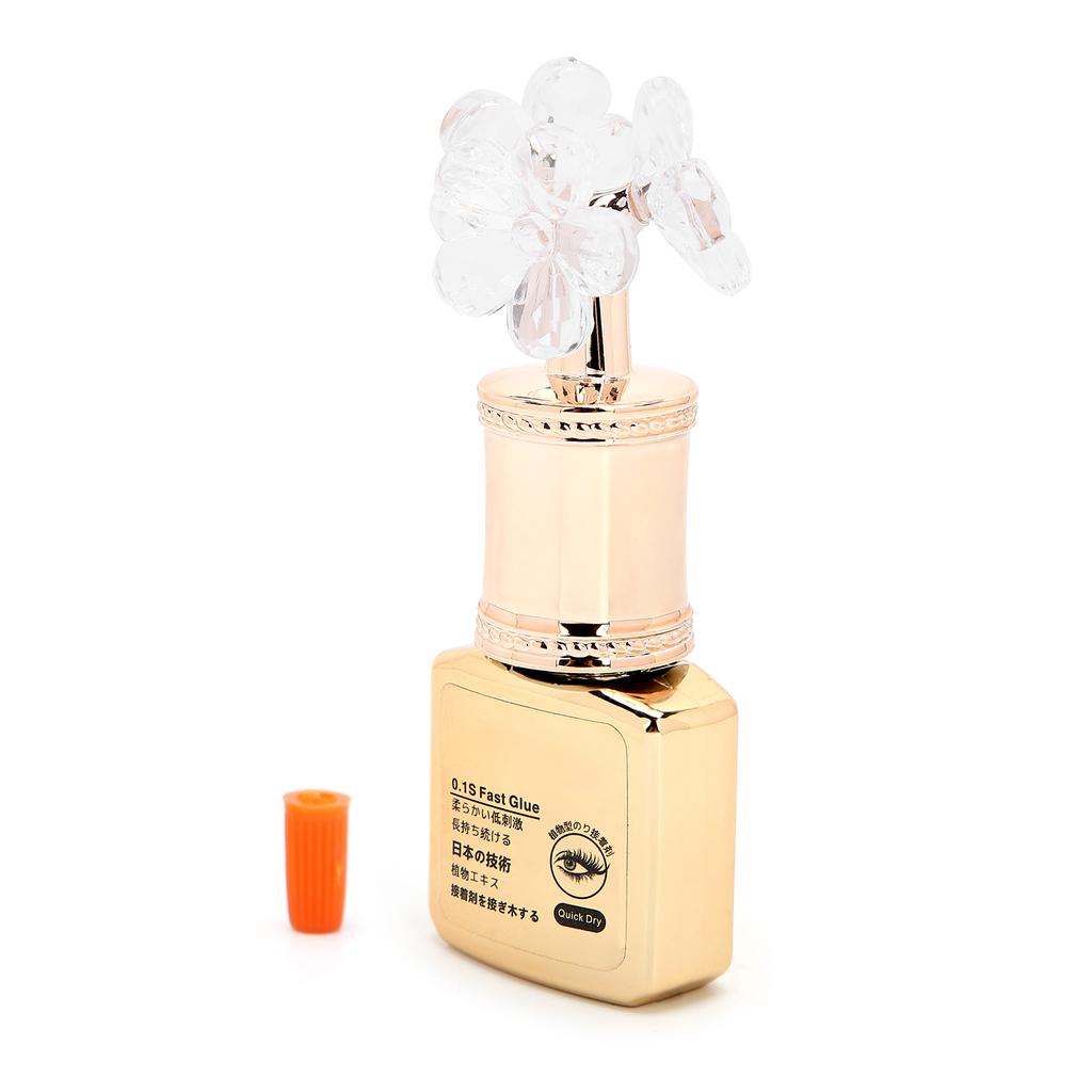 Colla Professionale per Extension Ciglia Asciugatura Rapida Colla per Ciglia a Lunga Durata per Trucco 15ml