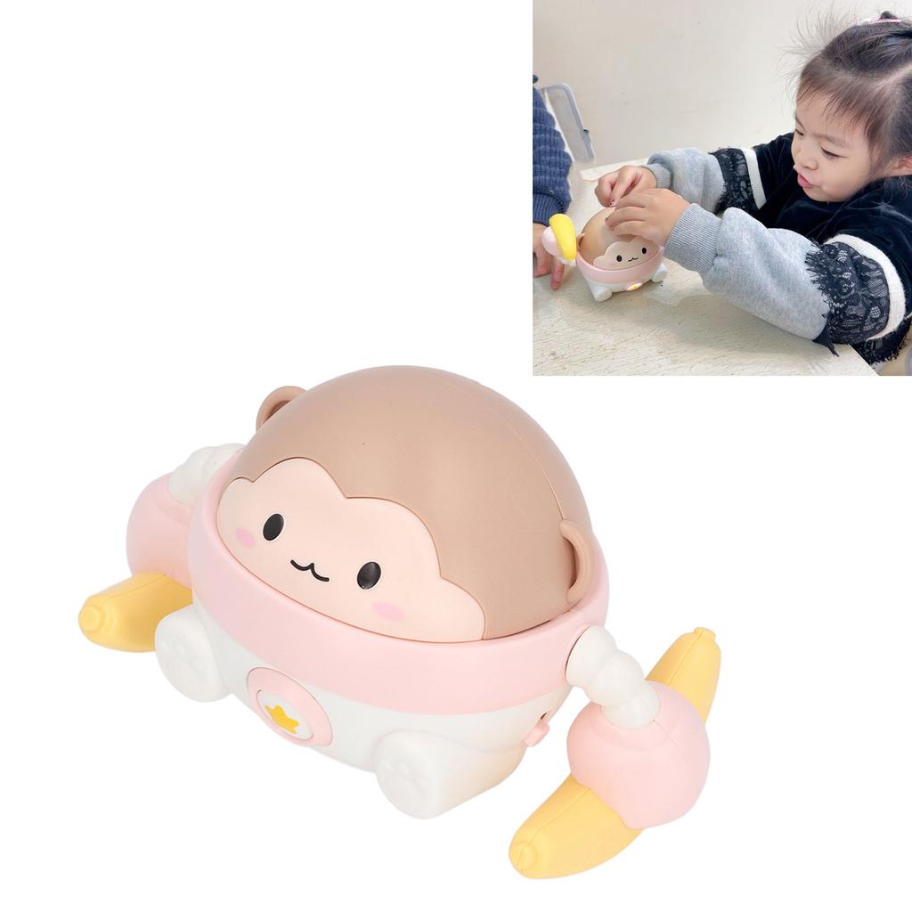 Electronic Tumbling Monkey Puzzle Guided Head Up Exercise Educational Crawling Monkey Toy