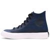 Comfortable Versatile High-Top Skate Shoes Unisex Sneakers Blue Black 158841C