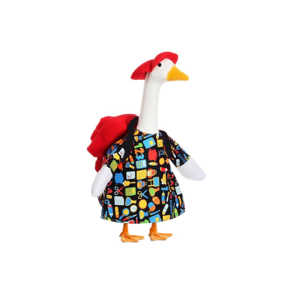 Back to School Porch Outfit Set, Decorative Clothes, Adjustable Costume for Outdoor Porch Decor
