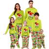 Parent-child Christmas Print Home Suit Long-sleeved Top And Pants