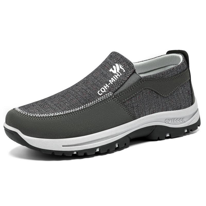 Schuhe Herren Wanderschuhe Große Größe Weichsohlige Freizeitschuhe Ein Pedal Vaterschuhe Atmungsaktiv und geruchsneutral Einzelschuhe Vielseitige Herrenschuhe