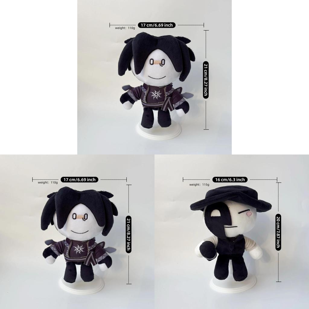 Forgetten Game Slasher Plush Toy With Soft Short Plush For Collectors And Fans