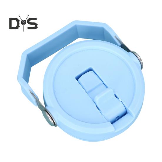 Náhradní víčko na 30oz tumbler s výklopnou slámkou, prachotěsnou zátkou, gumovým kroužkem odolným proti rozlití, slámkou, opakovaně použitelným víčkem na kelímek