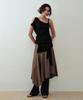 Simeteuligpeosenteu Unbalanced Twist Top / Black
