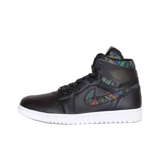 

Air Jordan 1 Retro High Nouveau BHM Чоловічі 836749-045 EU 45 зелений/чорний