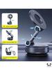 Car Magnetic Phone Holder Air Vent Mount Dashboard Metal Alloy Magnetic Mobile Phone Stand Compatible with Various Smartphones