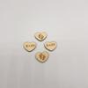 In-Stock Ins Style Wooden Laser-Cut Baby Growth Milestone Props with English Letters for Photography