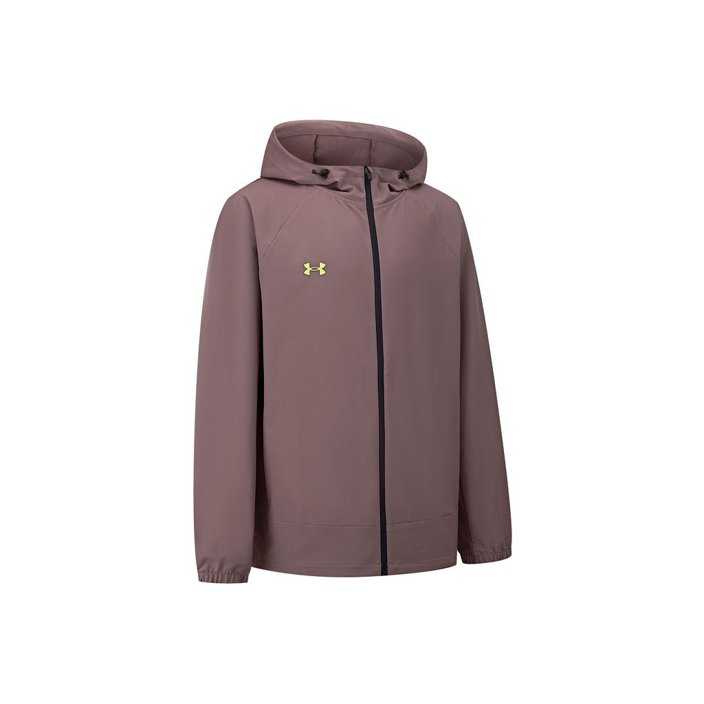 Under Armour Podzimní větruodolná volná outdoorová cyklistická mikina s kapucí Unisex bunda 25600401-651
