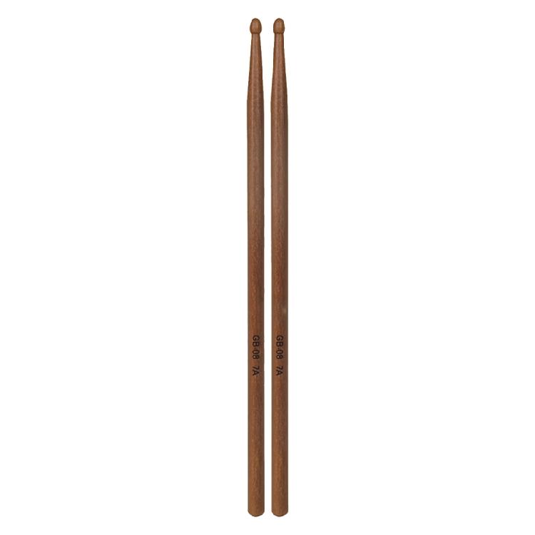 1Pair 5A/7A Drum Sticks Replacement Comfortable Hand Grip Drumstick Redwoods Drumsticks for Drummer or Beginner 1