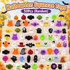 50Pcs Soft Ghost Squishy Toy Anxiety Relief Realistic Pumpkin Pinch TPR Fidget Toy  for Kids Adults