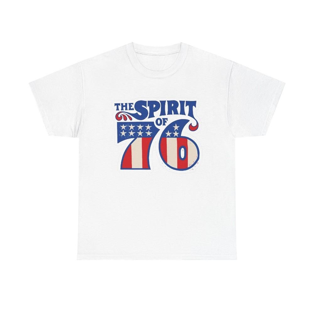 The Spirit Of 1976 Graphic T Shirt NEW Unisex Heavy Cotton Tee Unisex T-Shirt L