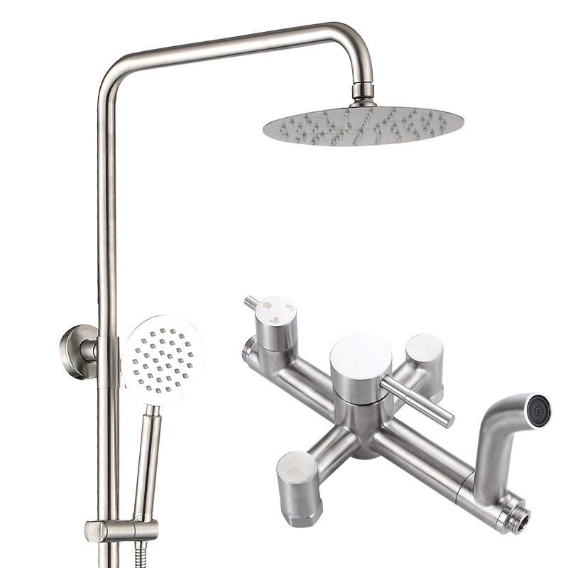 VEMUSE 304 Stainless Steel 3-Function Shower System